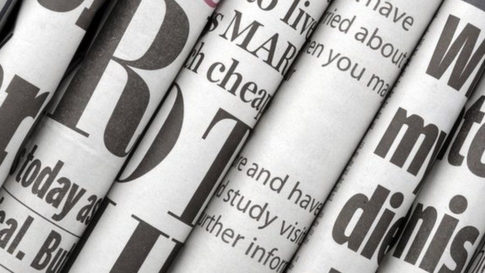 Image of various news papers