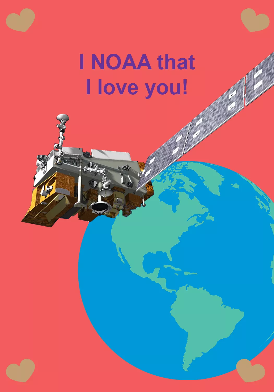 2023 Keep Love in Your Orbit with NESDIS-Themed Valentine's Day